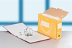 Papírenské zboží - Esselte Archivbox 100 mm, Gelb