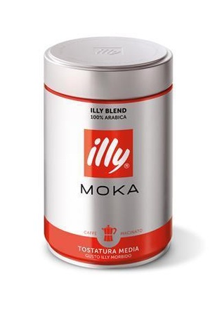 Papírenské zboží - Káva “Mokka", mletá, mokka, 250 g, ILLY