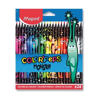 Papírenské zboží - Pastelky Maped Color'Peps Monster 24 barev