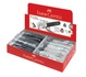 Papírenské zboží - Radiergummi PVC Free Tri schwarz/weiß Faber Castell 182336