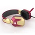 Papírenské zboží - E-blue IRON MAN EHS908, Spielkopfhörer mit Mikrofon, Lautstärkeregelung, rot, 2x 3.5 mm jack + USB