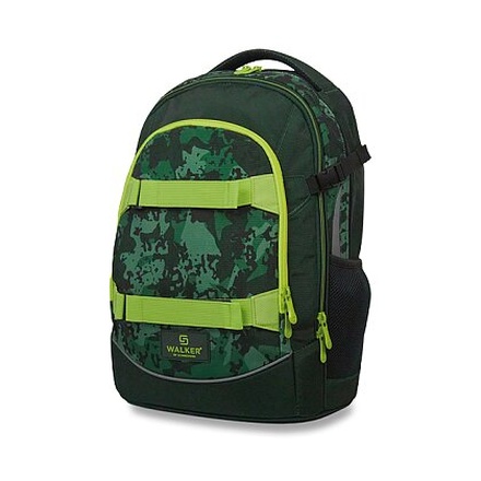 Papírenské zboží - Školní batoh Walker Fame Uni Camo Green