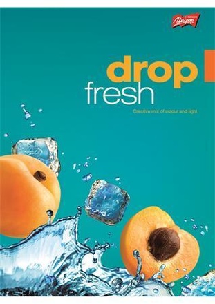 Papírenské zboží - Sešit "Fresh Fruit", linkovaný, A5, 96 listů, UNIPAP