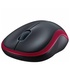 Papírenské zboží - Logitech Maus M185, 1000DPI, 2.4 [GHz], optisch, 3Tas., schnurlos, rot, 1 Stk AA