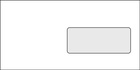 Papírenské zboží - Briefumschlag DL Fenster selbstklebend mit Kreppband 1000 Stk
