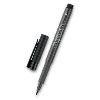 Papírenské zboží - Popisovač Faber-Castell Pitt Artist Pen Brush - černé a šedé odstíny 274