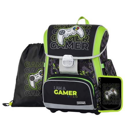 Papírenské zboží - Školní set 3ks PREMIUM Gamer
