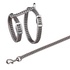 Papírenské zboží - Reflektierendes Geschirr mit Katzenleine, 22–42 cm/10 mm, 1,2 m