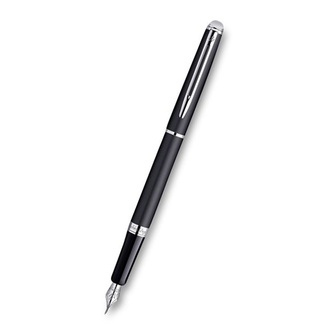 Papírenské zboží - Waterman Hémisphere Black Lacquer CT hrot M