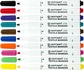 Papírenské zboží - Marker 2739 für Textilien, Set mit 10 Farben