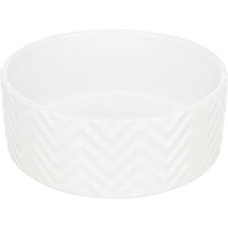 Papírenské zboží - Keramická miska 1,6 l/o 20 cm, vroubkovaná, bílá 