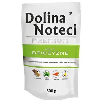 Papírenské zboží - DOLINA NOTECI PREMIUM zvěřinová kapsička pro psy 500 g 
