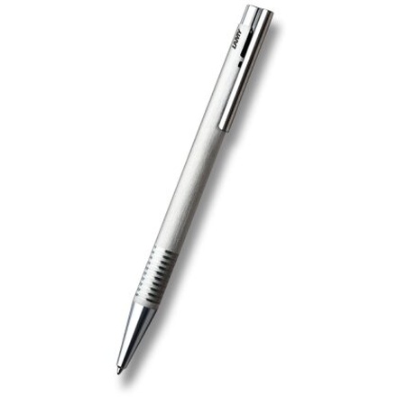 Papírenské zboží - Lamy Logo Brushed Steel kuličková tužka