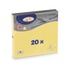 Papírenské zboží - Serviette (PAP FSC Mix) 3-lagig gelb 33 x 33 cm [20 St.]