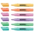 Papírenské zboží - Textmarker Kores High Liner Pastell Set mit 6 Farben