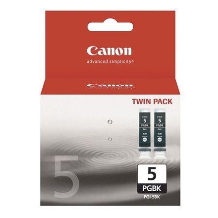 Papírenské zboží - PGI-5BTWIN Inkjet cart. pro Pixma iP3500, 4200, 4300 tiskárny, CANON Černá, 2*26ml