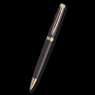 Papírenské zboží - Waterman Hémisphére The Understated Edit Lava Black GT kuličkové pero