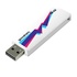 Papírenské zboží - Goodram USB flash disk, USB 2.0, 16GB, UCL2, weiss, UCL2-0160W0R11, USB A, ausziehbarer Stecker