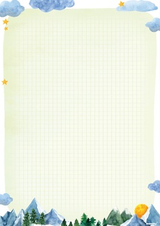 Papírenské zboží - Blok - A4 - Hory