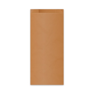 Papírenské zboží - Papírový sáček (FSC Mix) s bočním skladem hnědý 14+7 x 32 cm `2kg` [100 ks]