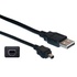 Papírenské zboží - USB-Kabel (2.0), USB A M- 4 pin M, 1.8m, schwarz