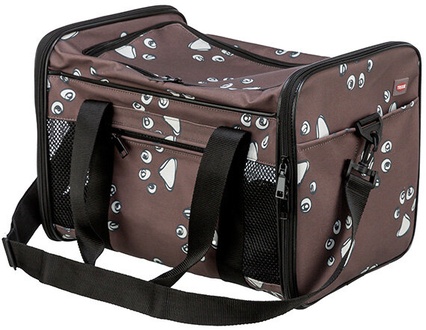 Papírenské zboží - Transportní taška ADRINA, 26 x 27 x 42 cm, do 7 kg, hnědá