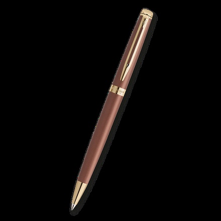 Papírenské zboží - Waterman Hémisphére The Understated Edit Copper Red GT kuličkové pero