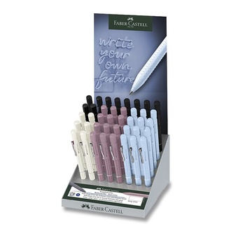 Papírenské zboží - Kuličkové pero Faber-Castell Grip 2010 Harmony stojánek, 40 ks, hrot XB
