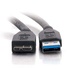 Papírenské zboží - USB-Kabel (3.0), USB A M- USB micro B M, 0.5m, schwarz