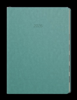 Papírenské zboží - Denní diář - Maxim - B5 - Tyrkysová