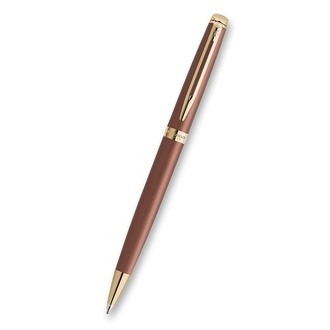 Papírenské zboží - Waterman Hémisphére The Understated Edit Copper Red GT kuličkové pero