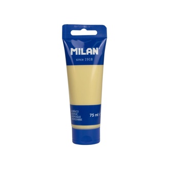 Papírenské zboží - Barva akrylová MILAN 75 ml - zlatá