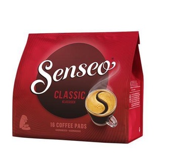 Papírenské zboží - Kapsle do kávovaru, DOUWE EGBERTS "Senseo",  Classic, (0,11kg)