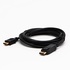 Papírenské zboží - Video-Kabel DisplayPort M - HDMI M, 2m, schwarz, Logo, Blister