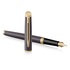 Papírenské zboží - Waterman Hémisphere The Understated Edit Lava Black GT Füllfederhalter, M-Feder