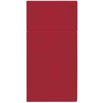 Papírenské zboží - Ubrousky na příbory PAW AIRLAID 40x40cm Unicolor Bordeaux [50 ks]