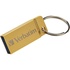 Papírenské zboží - Verbatim USB flash disk, USB 3.0 (3.2 Gen 1), 64GB, Metal Executive, Store N Go, gold, 99106, USB A