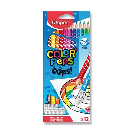 Papírenské zboží - Pastelky Maped Color'Peps Oops 12 barev