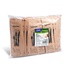 Papírenské zboží - Besteckset (Holz FSC 100%) Messer-Gabel-Kaffeelöffel+Serviette [50 Sets]