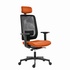 Papírenské zboží - Ergonomischer Bürostuhl Powerton Lucie, Orange