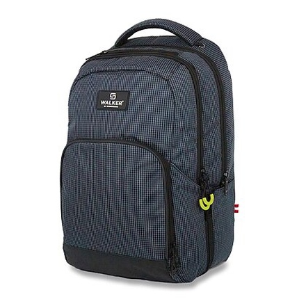 Papírenské zboží - Školní Batoh Walker College Grid Navy