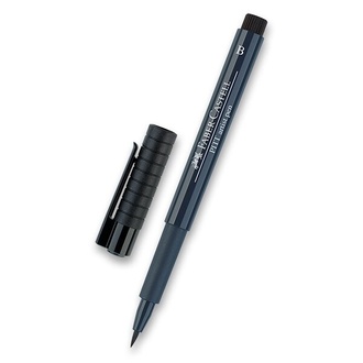 Papírenské zboží - Popisovač Faber-Castell Pitt Artist Pen Brush - modré odstíny 157