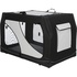 Papírenské zboží - Transportbox aus Nylon Vario M-L 91x58x61 cm schwarz-grau