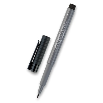 Papírenské zboží - Popisovač Faber-Castell Pitt Artist Pen Brush - černé a šedé odstíny 233