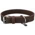 Papírenské zboží - Lederhalsband RUSTIC - dunkelbraun L: 48-56cm/30mm