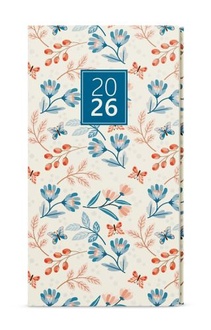 Papírenské zboží - Týdenní diář - Jakub - Lamino - kapesní - Motýli