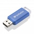 Papírenské zboží - Verbatim USB flash disk, 2.0, 64GB, DataBar, modrý, 49455, pro archivaci dat