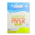 Papírenské zboží - Dekorpapier A4 Fluogelb 250 g, Set a 10 Stück