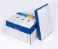 Papírenské zboží - Archivcontainer, blau-weiß, 320x460x270 mm, VICTORIA