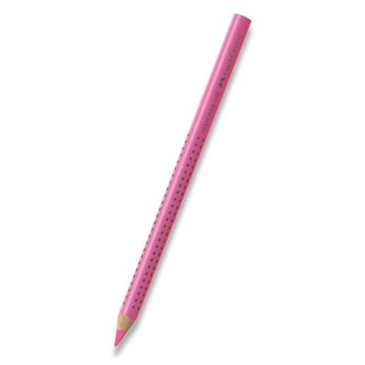 Papírenské zboží - Pastelka Colour Grip Jumbo Neon růžová Faber-Castell 